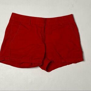 J.Crew | Broken-In Red Chino Shorts